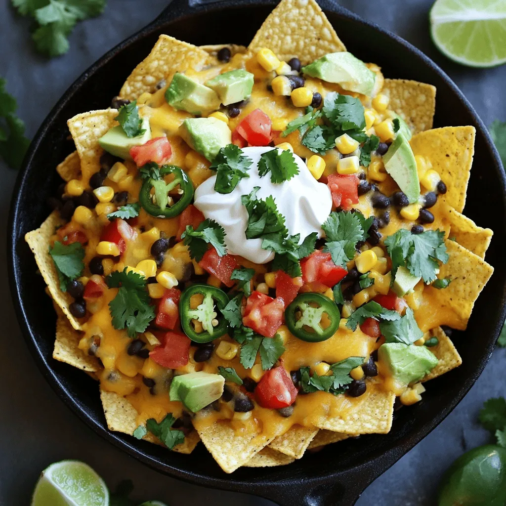 Loaded Veggie Nachos Flavorful and Simple Recipe