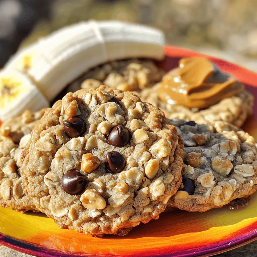 Peanut Butter Banana Oatmeal Cookies Simple Delight