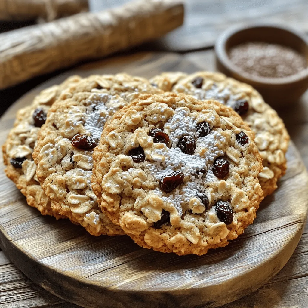 Chewy Oatmeal Raisin Cookies Simple and Tasty Recipe