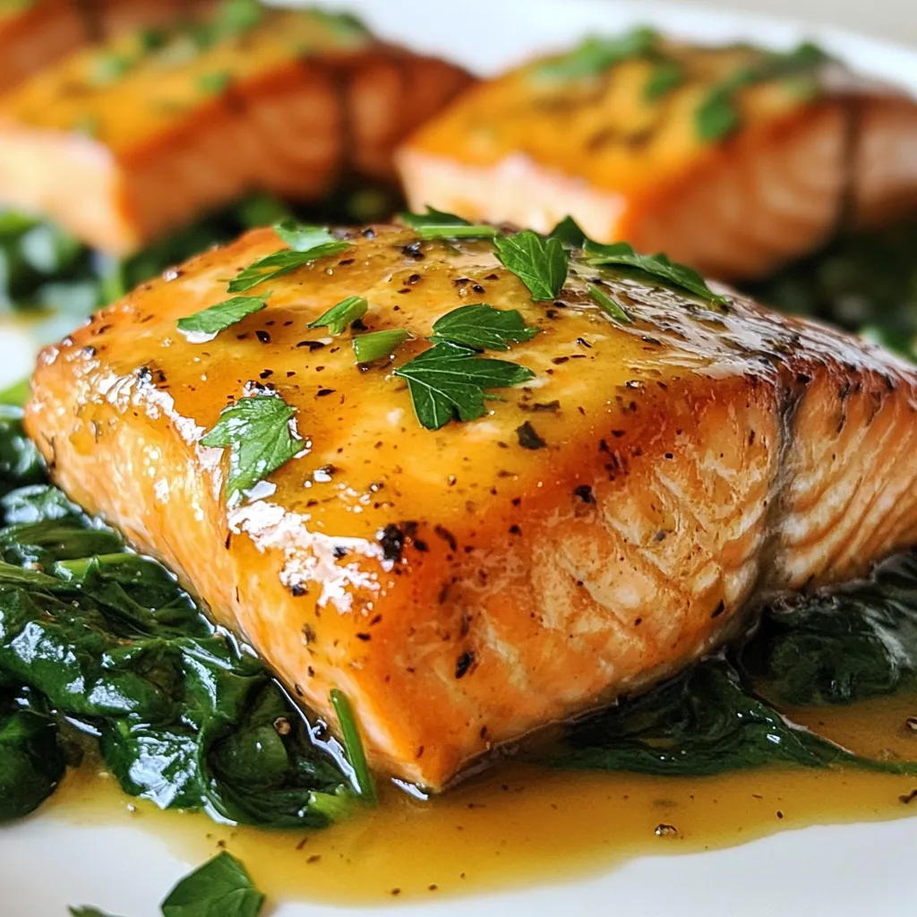Maple Dijon Glazed Salmon Tasty and Easy Recipe