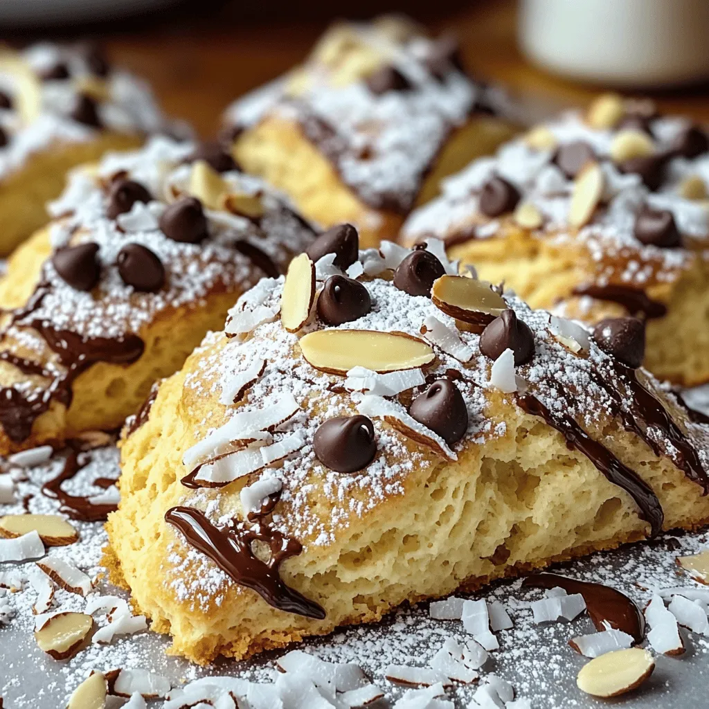 Almond Joy Scones Delightful and Easy to Make