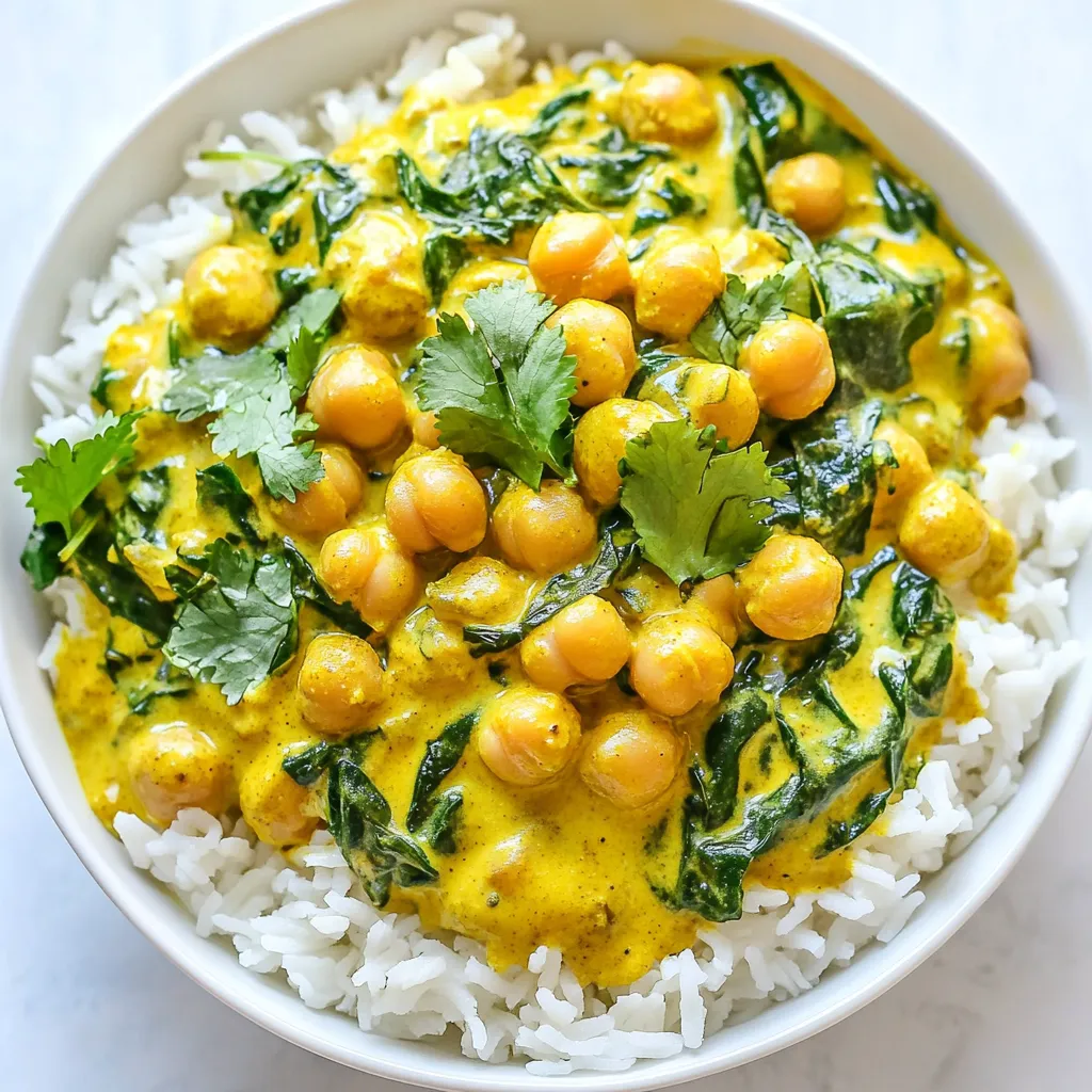 Coconut Curry Chickpeas Simple and Flavorful Recipe
