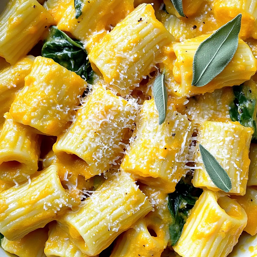 Creamy Roasted Butternut Squash Rigatoni Delight