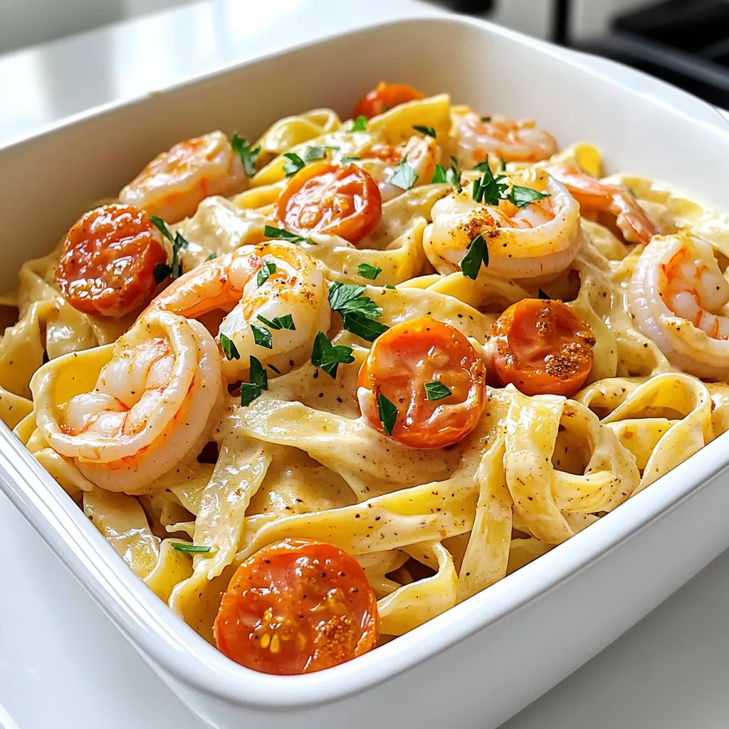 Creamy Cajun Shrimp Pasta Flavorful Dinner Delight