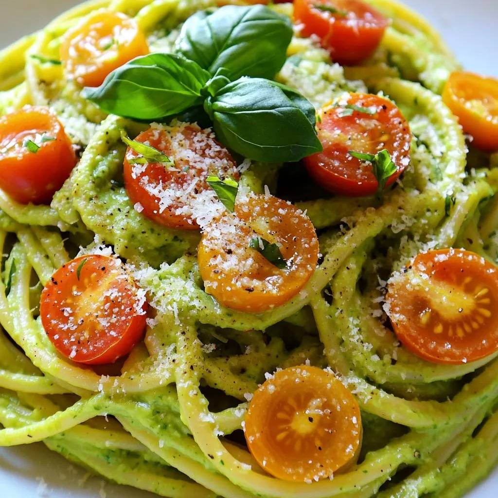 Creamy Avocado Lime Pasta Delicious and Easy Meal