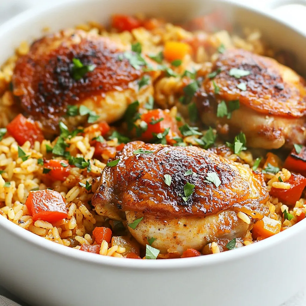 Flavorful One-Pot Cajun Chicken and Rice Recipe
