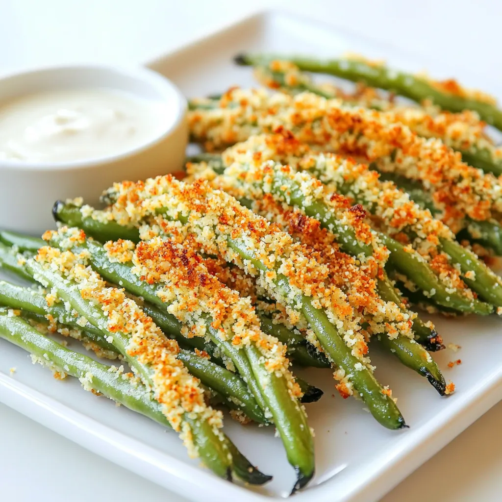 Crispy Air Fryer Green Bean Fries Quick and Easy Recipe