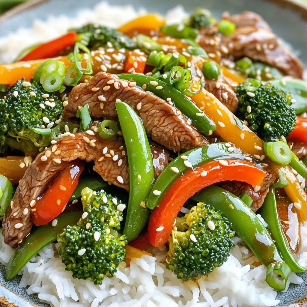 Minute Honey Garlic Beef Stir-Fry Quick and Tasty Meal