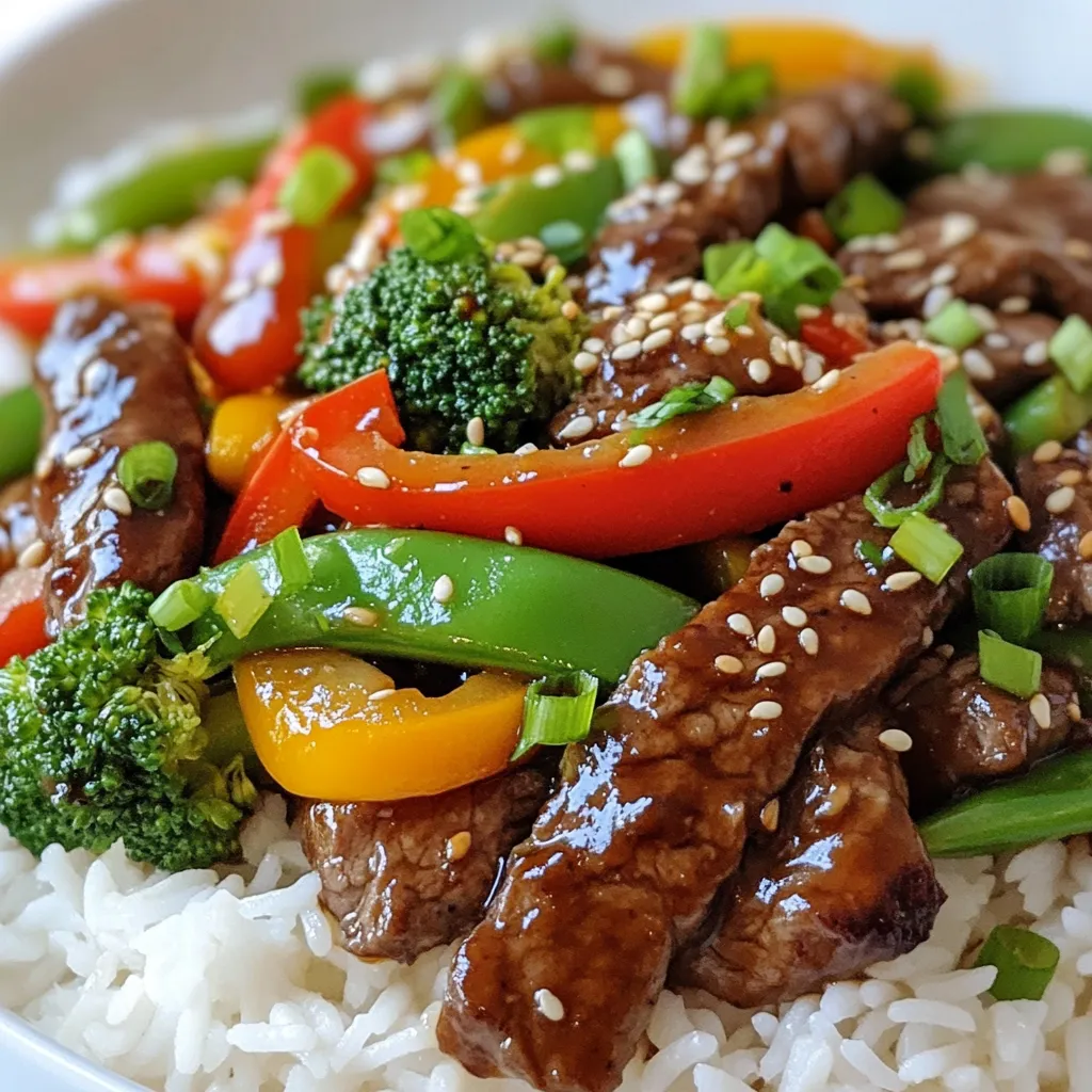 Teriyaki Steak Stir Fry Quick and Flavorful Meal