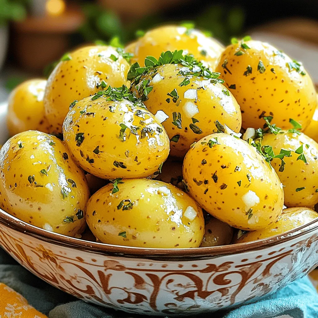 Instant Pot Garlic Herb Potatoes Flavorful and Easy Dish