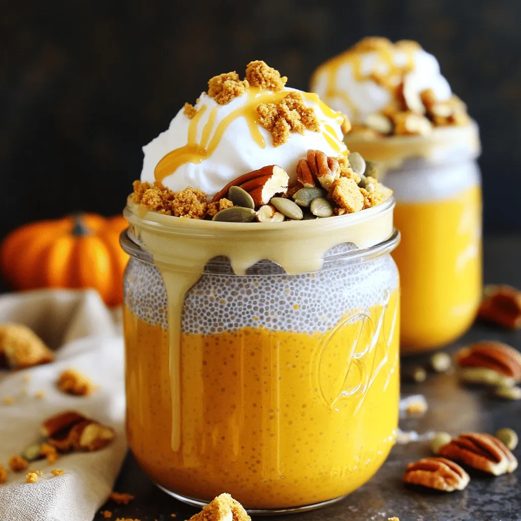 Pumpkin Pie Overnight Chia Pudding Tasty Fall Treat