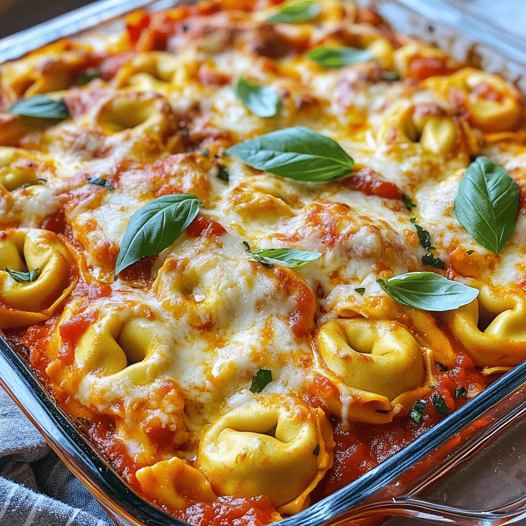 Cheesy Baked Tortellini Casserole Wholesome Comfort Dish
