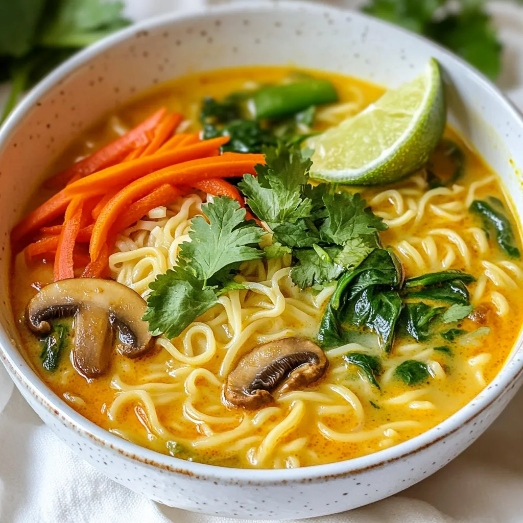 Coconut Curry Ramen Flavorful and Simple Recipe