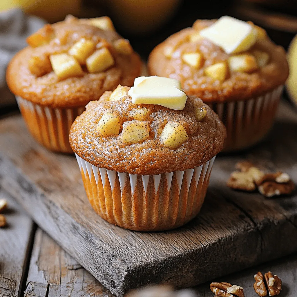 Cinnamon Apple Muffins Soft and Fluffy Delight