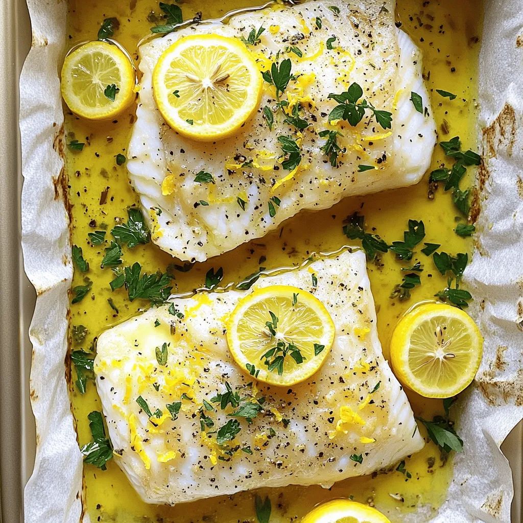 Baked Lemon Herb Cod Flavorful and Healthy Meal