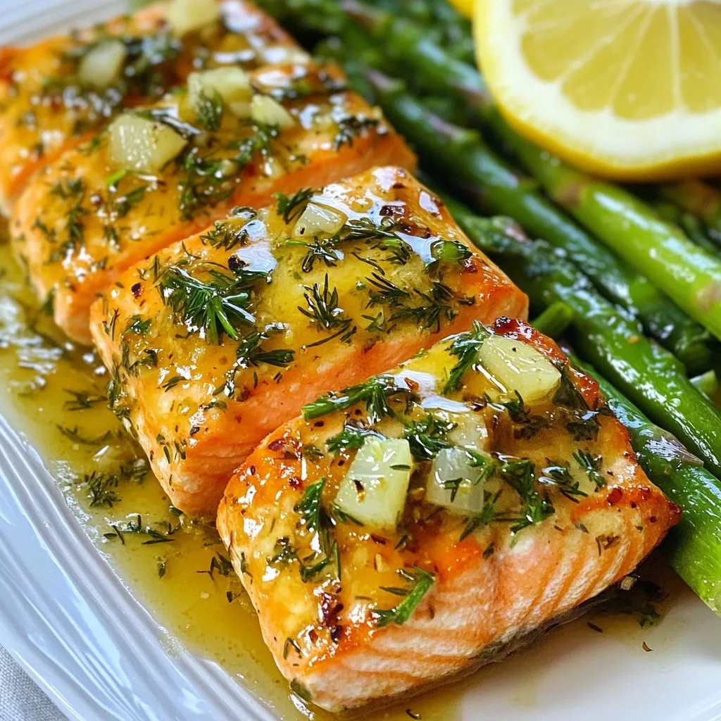 Garlic Butter Herb Salmon Rich and Savory Delight