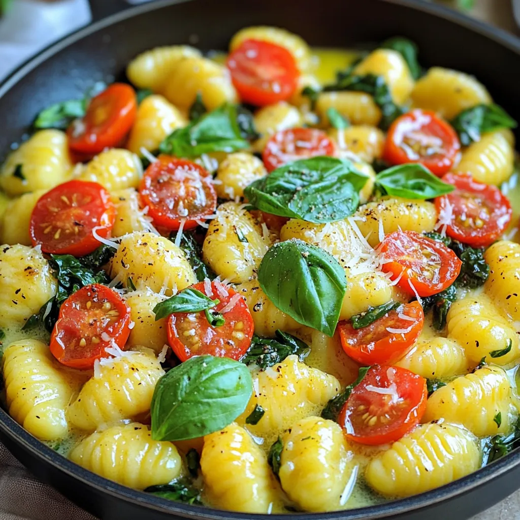 Minute Garlic Butter Gnocchi Skillet Easy Dinner Delight