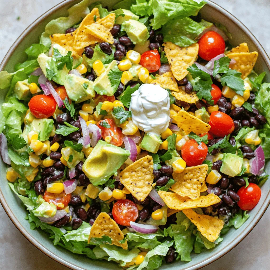 Vegan Taco Salad Fresh and Flavorful Delight