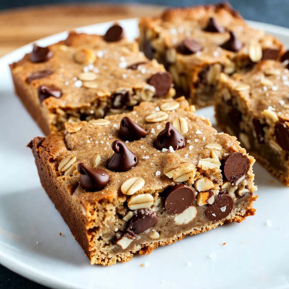 Chocolate Chip Oatmeal Cookie Bars Simple Delight