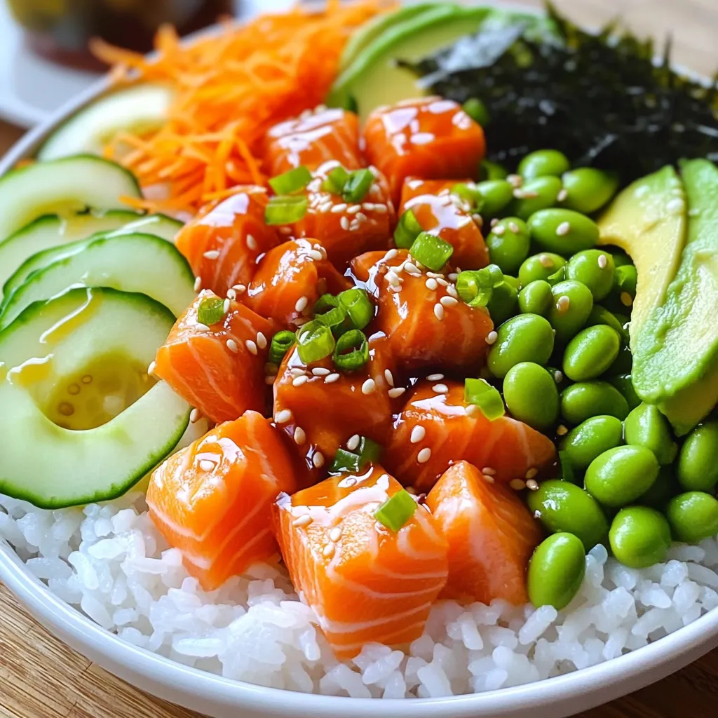 TikTok Salmon Rice Bowls Flavorful and Simple Recipe