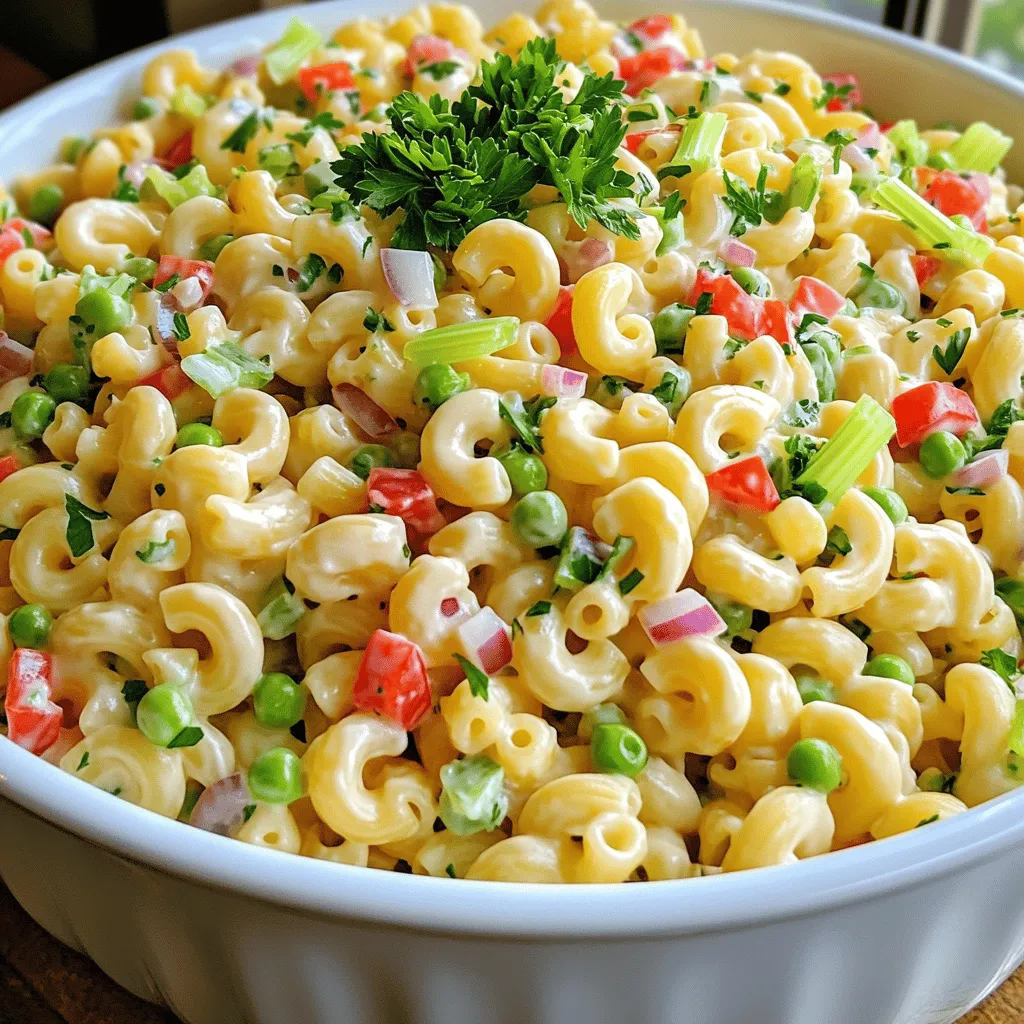 Classic Macaroni Salad Simple and Flavorful Recipe