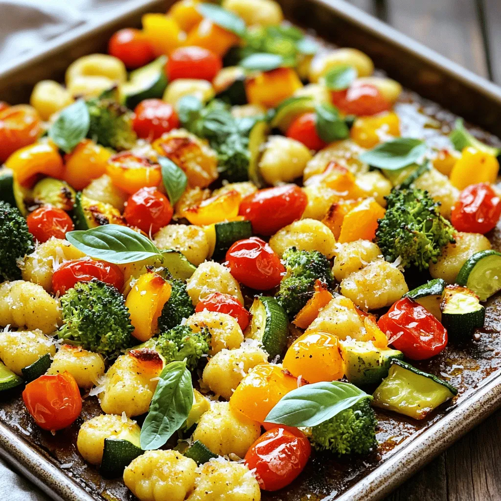 Easy Sheet Pan Gnocchi Primavera Flavorful and Quick