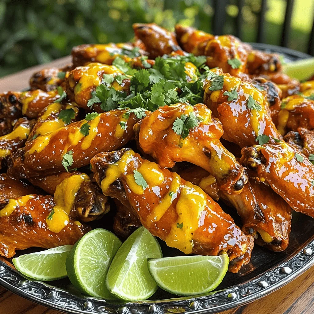 Spicy Mango Habanero Wings Irresistibly Delicious Meal