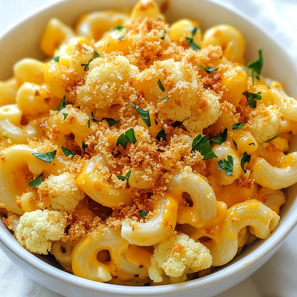 Buffalo Cauliflower Mac and Cheese Flavorful Delight