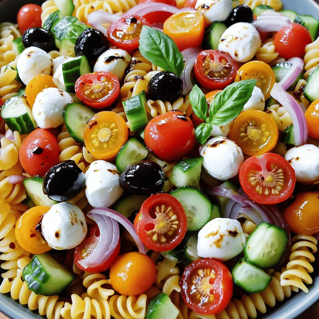 Italian Pasta Salad Fresh and Flavorful Delight