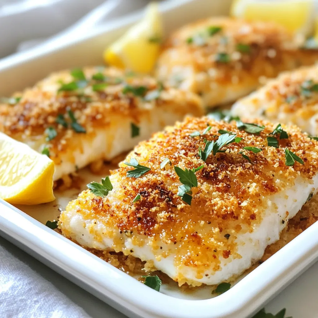 Parmesan Crusted Tilapia Tasty and Easy Dinner Recipe