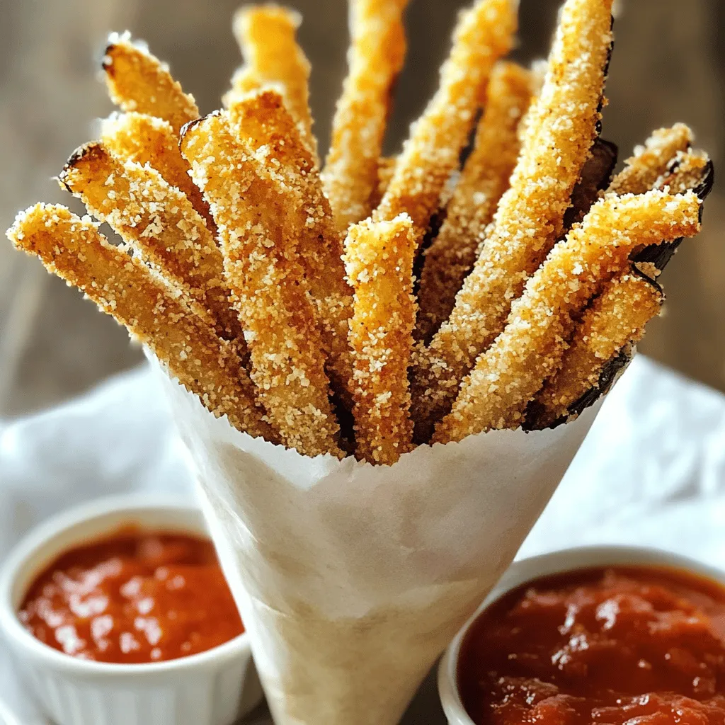 Crispy Parmesan Eggplant Fries Irresistible Snack Recipe