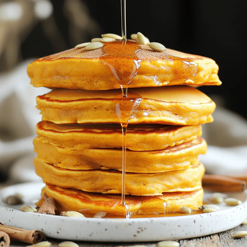 Cinnamon Swirl Pumpkin Pancakes Rich and Flavorful Treat