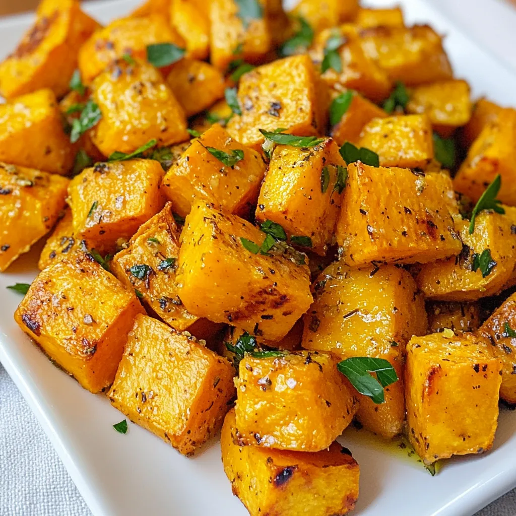 Garlic Herb Roasted Sweet Potatoes Flavorful Side Dish