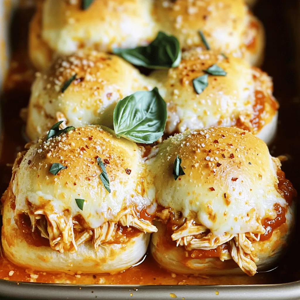 Baked Chicken Parmesan Sliders Tasty and Easy Recipe