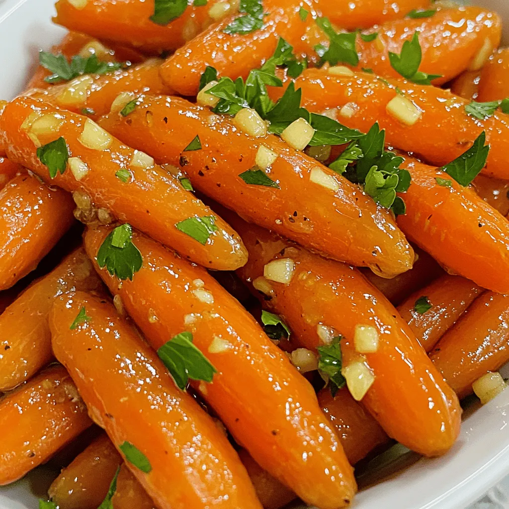 Honey Garlic Glazed Carrots Flavorful Side Dish Recipe