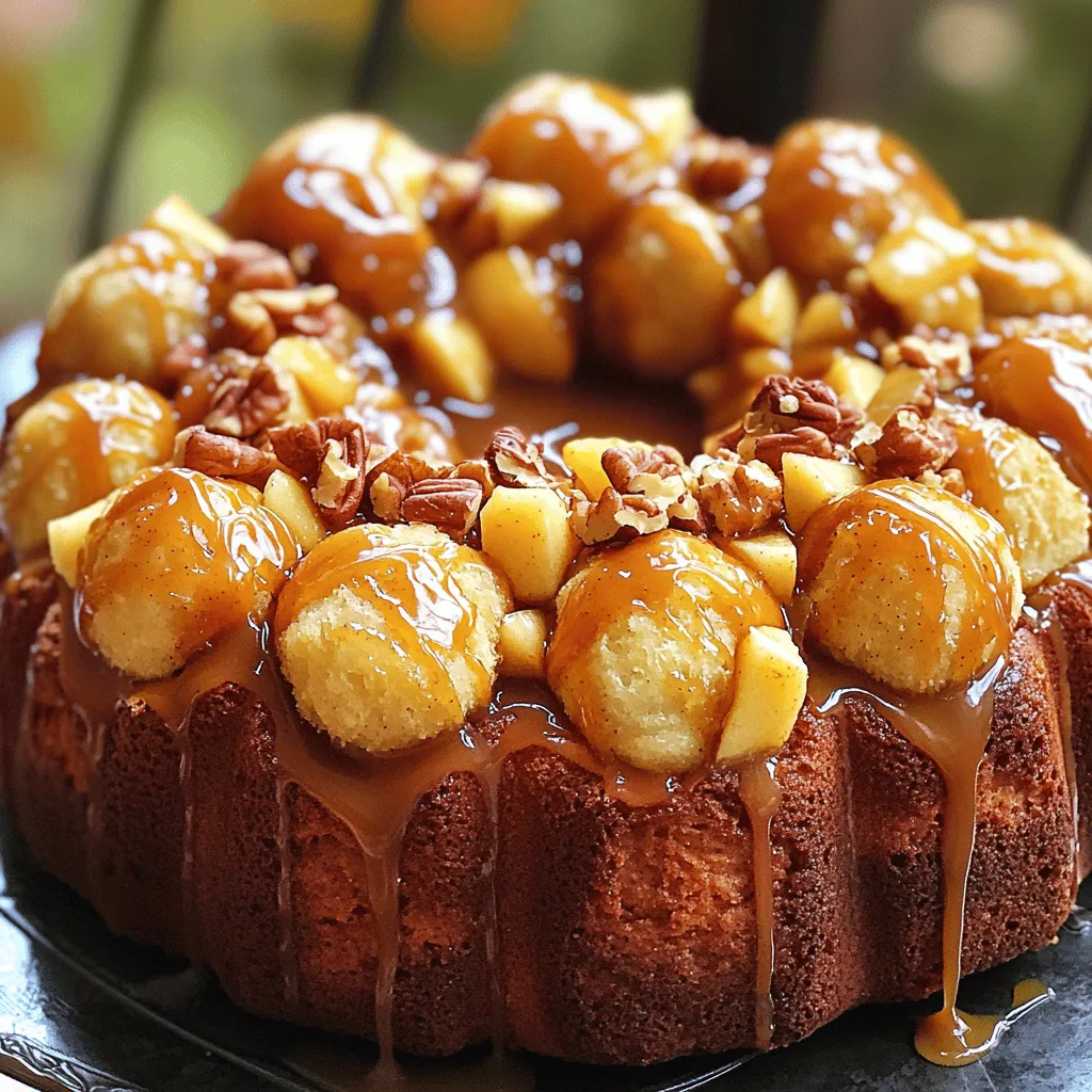 Caramel Apple Pie Monkey Bread Irresistible Dessert