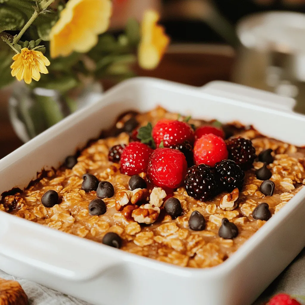 Viral TikTok Baked Oats Easy and Delicious Recipe