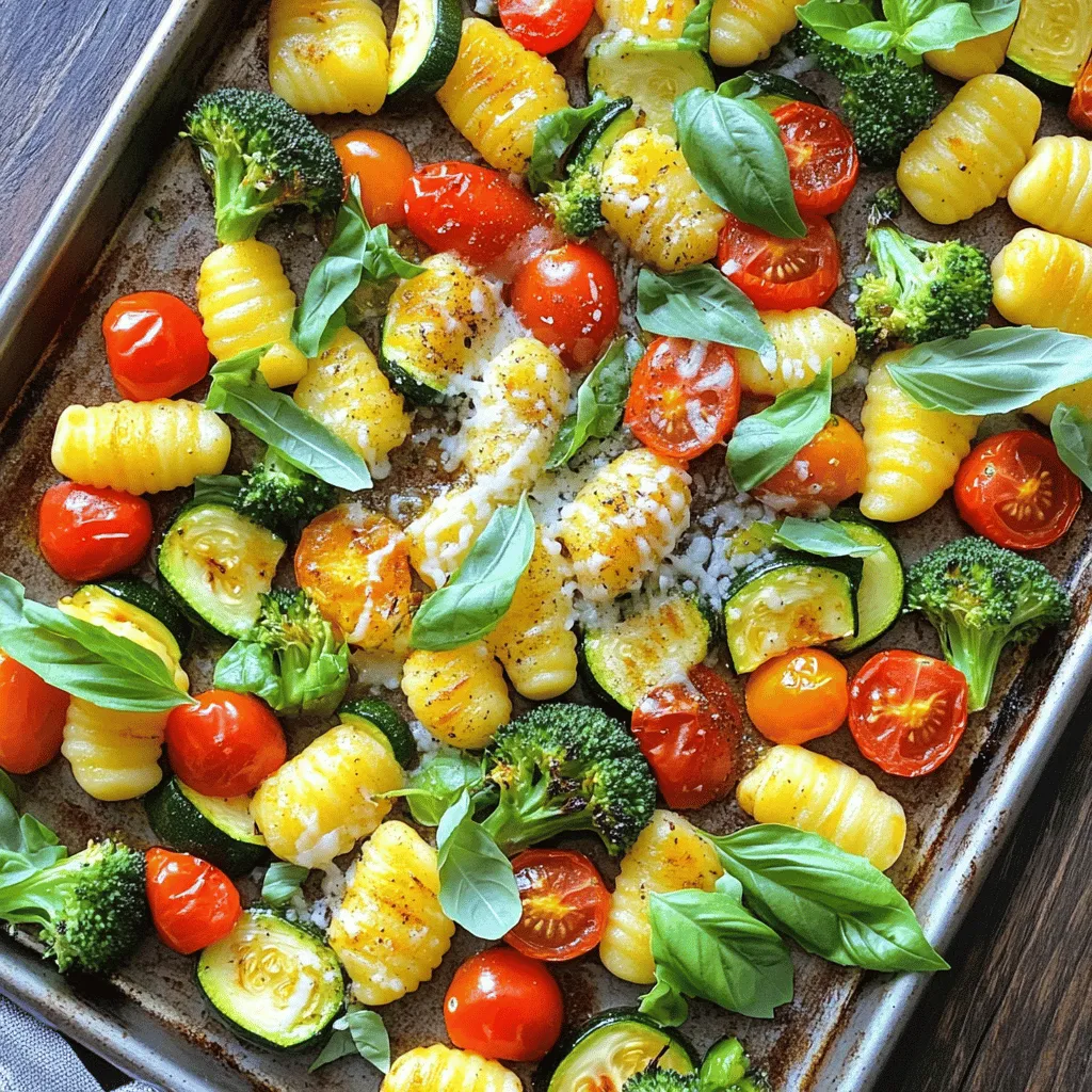 Easy Sheet Pan Gnocchi Primavera Quick Dinner Recipe