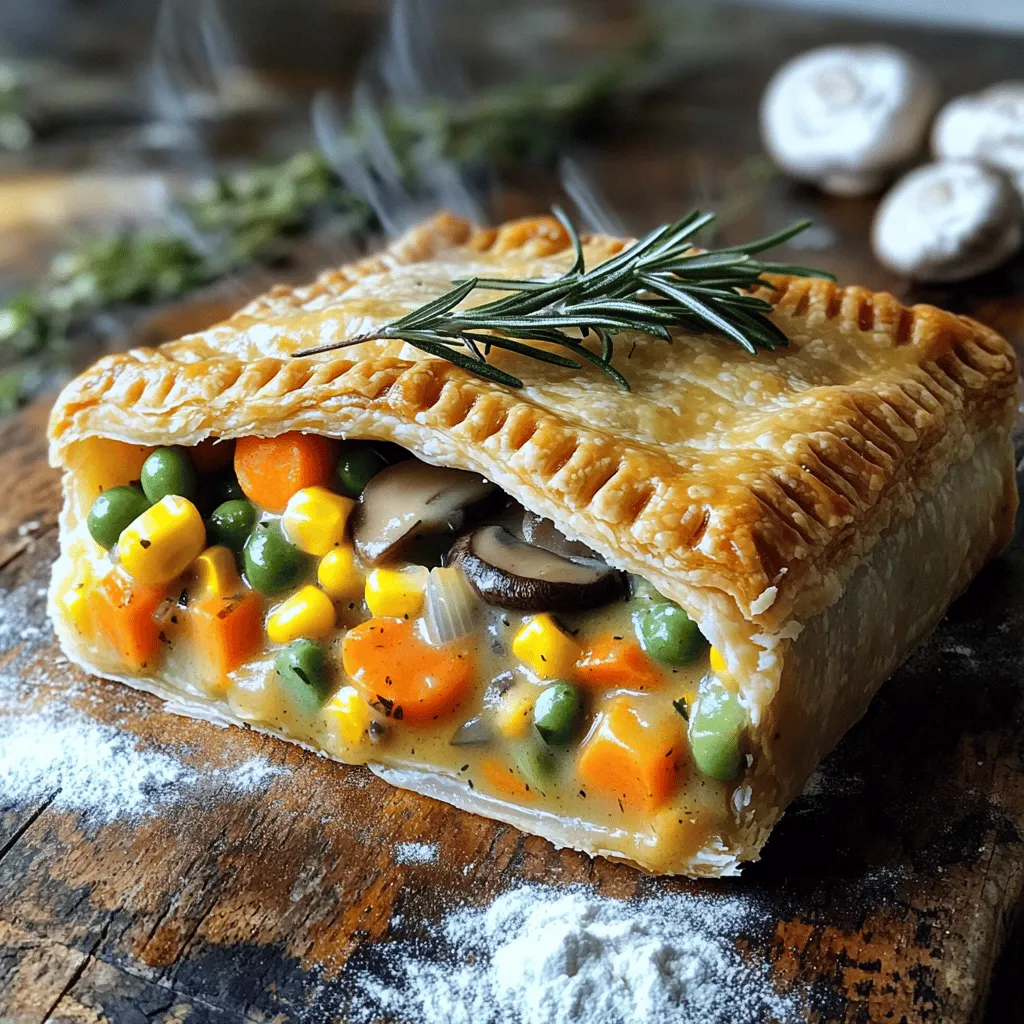 Vegetarian Pot Pie Flavorful Comfort Food Recipe