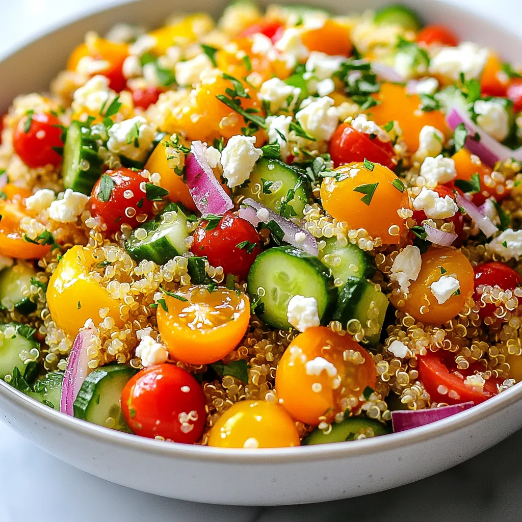 Lemon Herb Quinoa Salad Bright and Fresh Delight