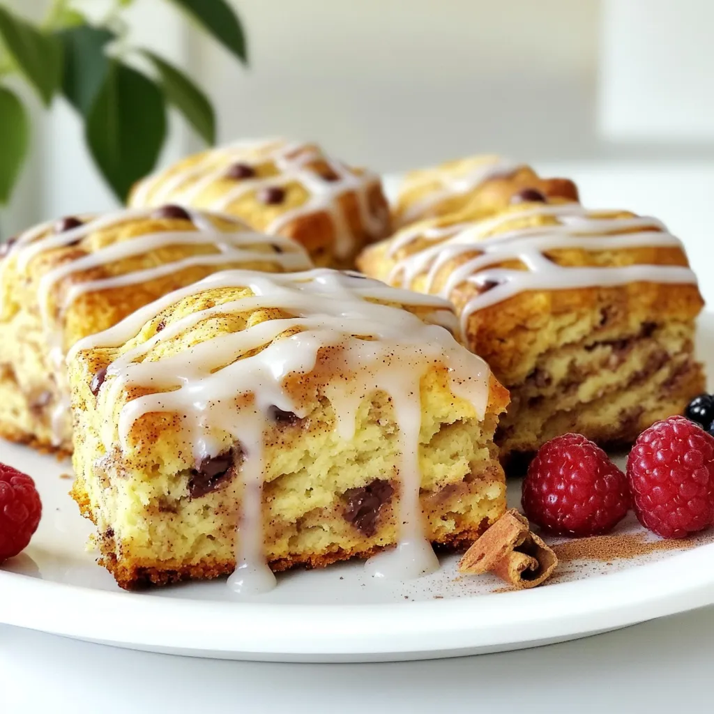 Cinnamon Roll Scones Bakery Style Easy and Delicious