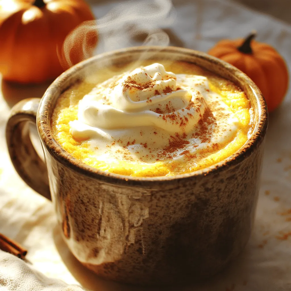 Pumpkin Spice Mug Cake Delicious Fall Treat Recipe