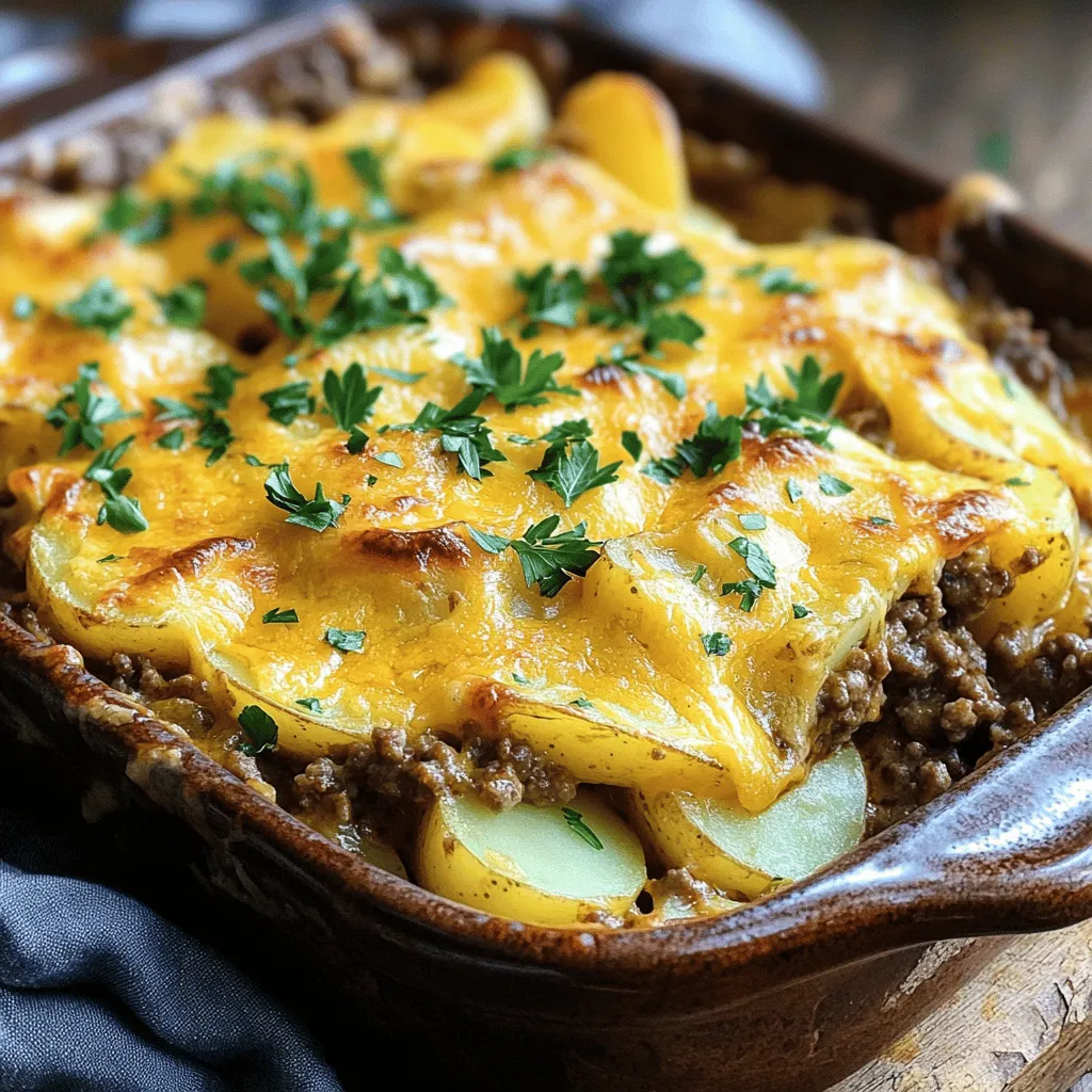Savory Beef &#038; Potato Casserole Easy Dinner Recipe