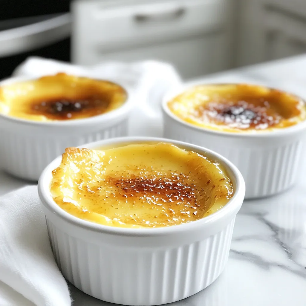 Vanilla Bean Crème Brûlée Simple Baking Guide