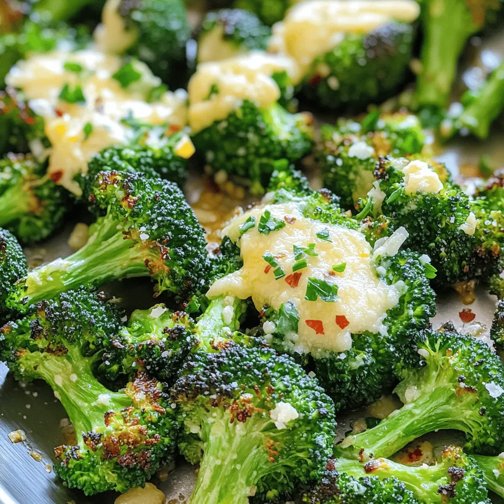 Garlic Parmesan Roasted Broccoli Tasty and Quick Side