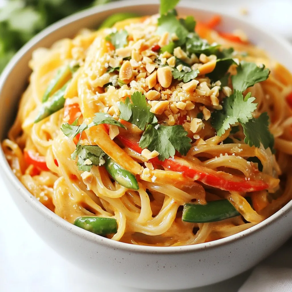 Spicy Peanut Noodle Stir-Fry Tasty and Easy Recipe