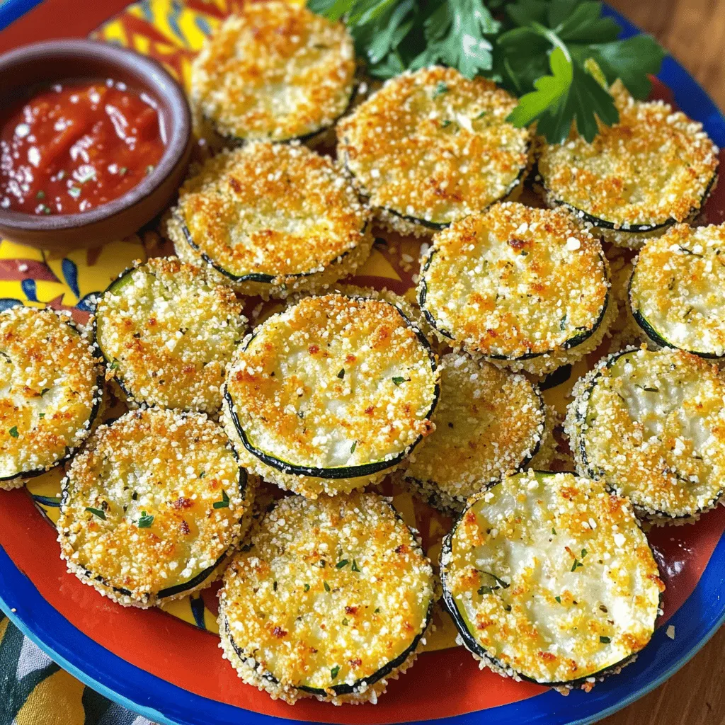 Baked Parmesan Zucchini Rounds Simple and Tasty Treat