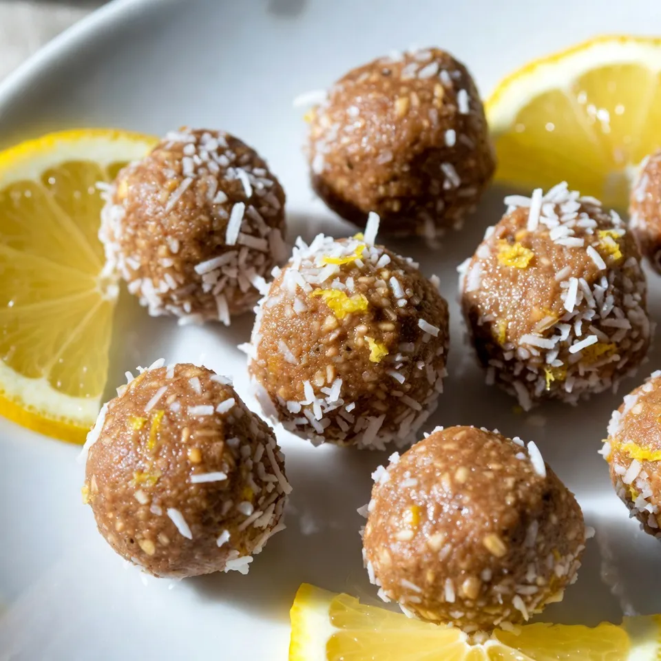 Lemon Coconut Energy Bites Simple and Tasty Treat