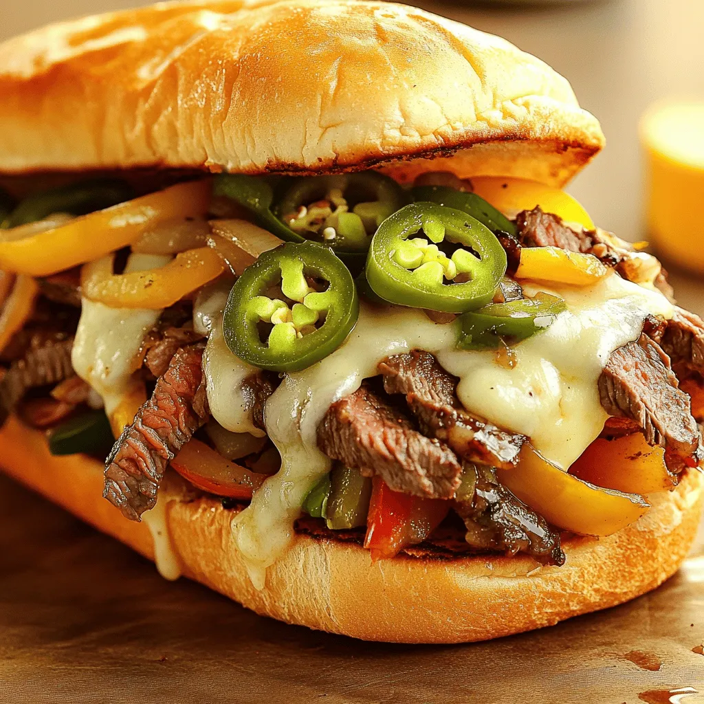 Ultimate Cheesesteak Sandwich Flavorful and Filling Recipe