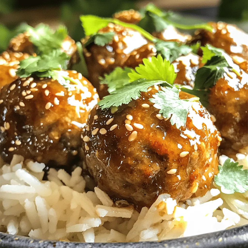Honey Garlic Turkey Meatballs Flavorful and Easy Recipe